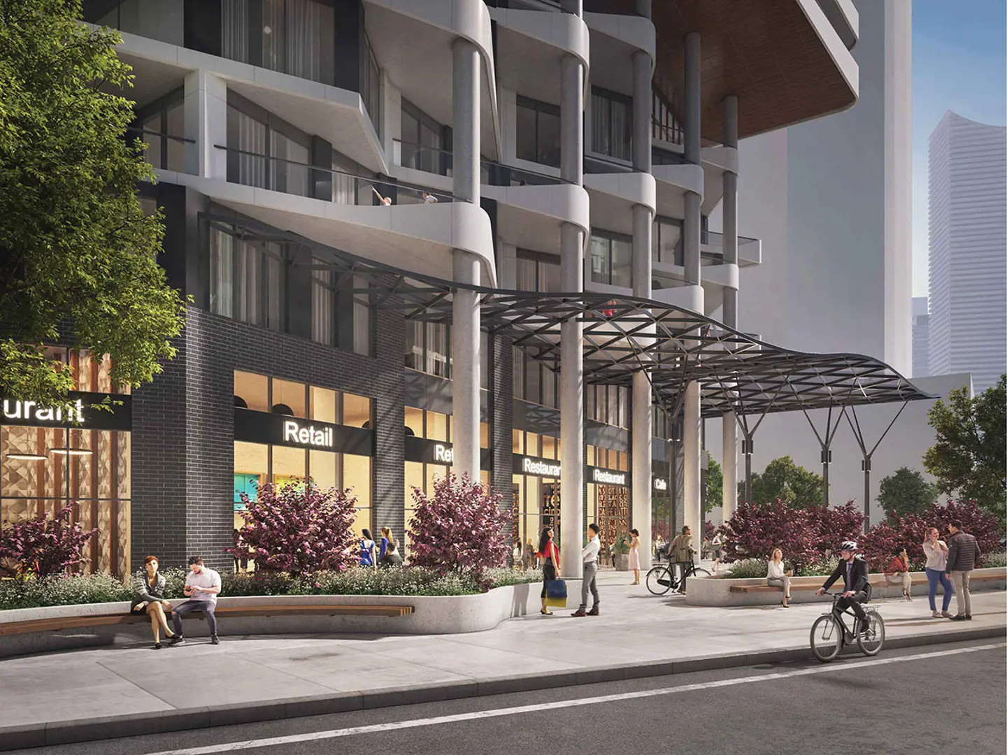 2256 Lake Shore Boulevard West Condos rendering