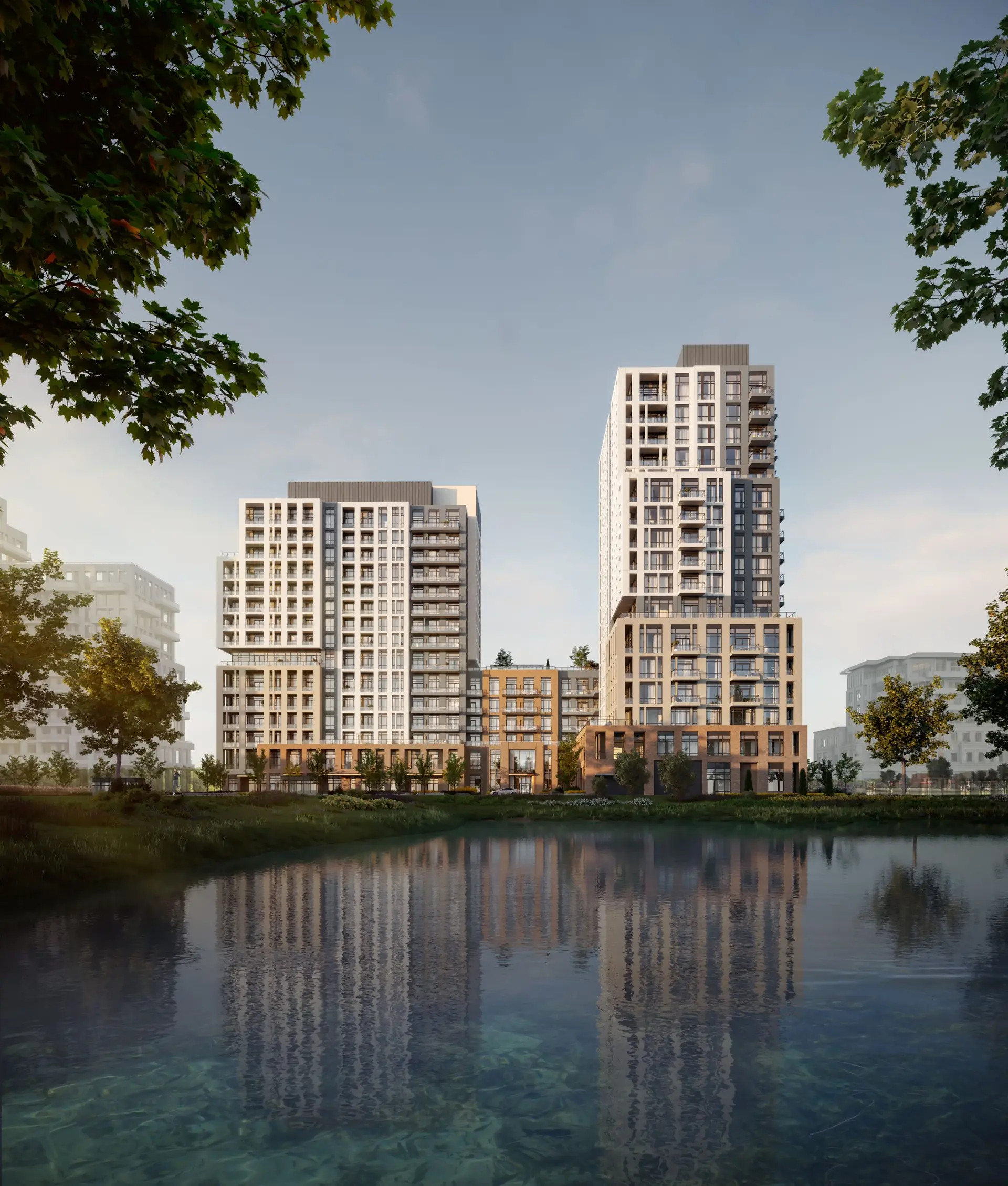 Oakville Yards Condos rendering