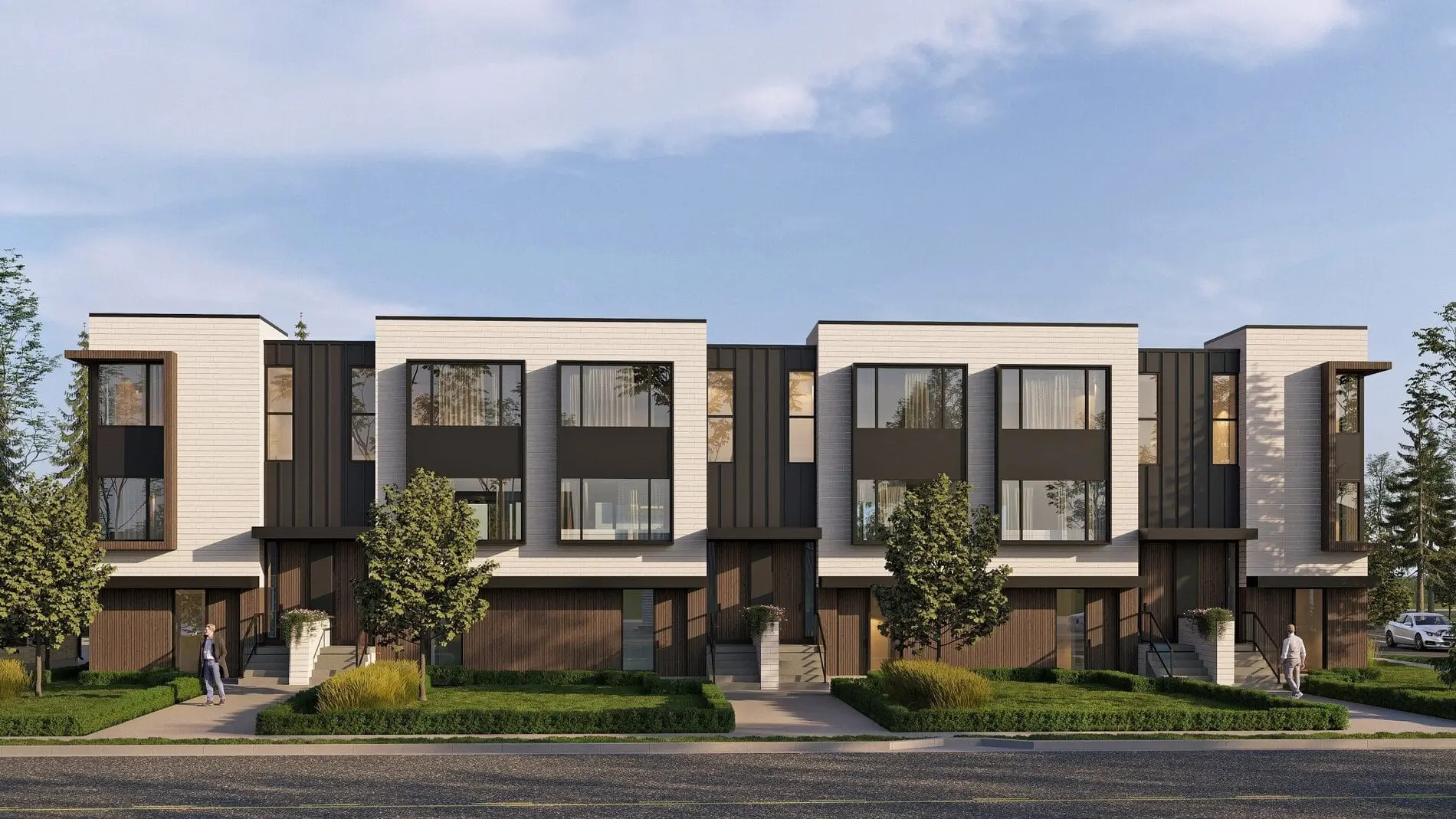 Le Sentier Towns rendering
