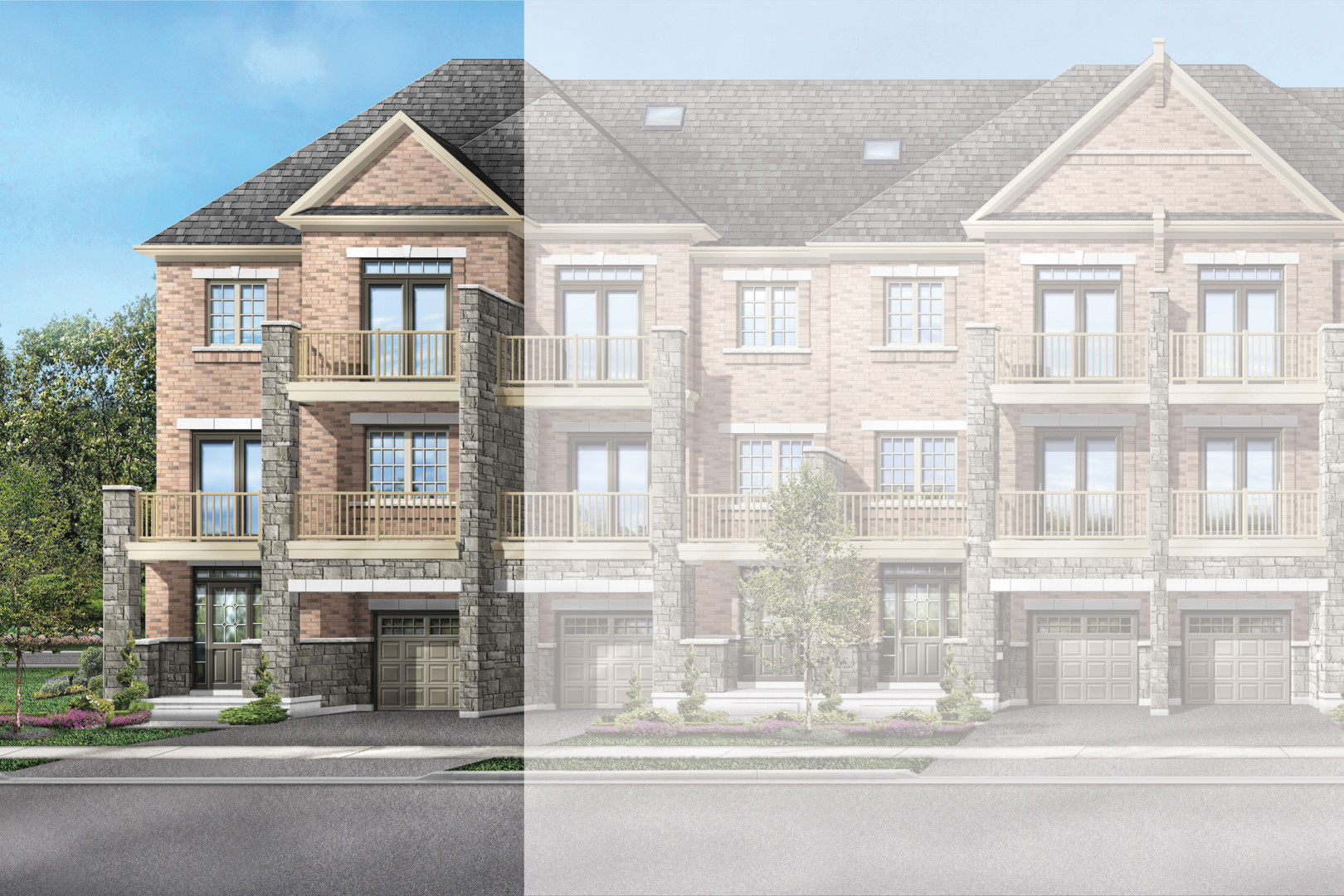 Unity Towns rendering