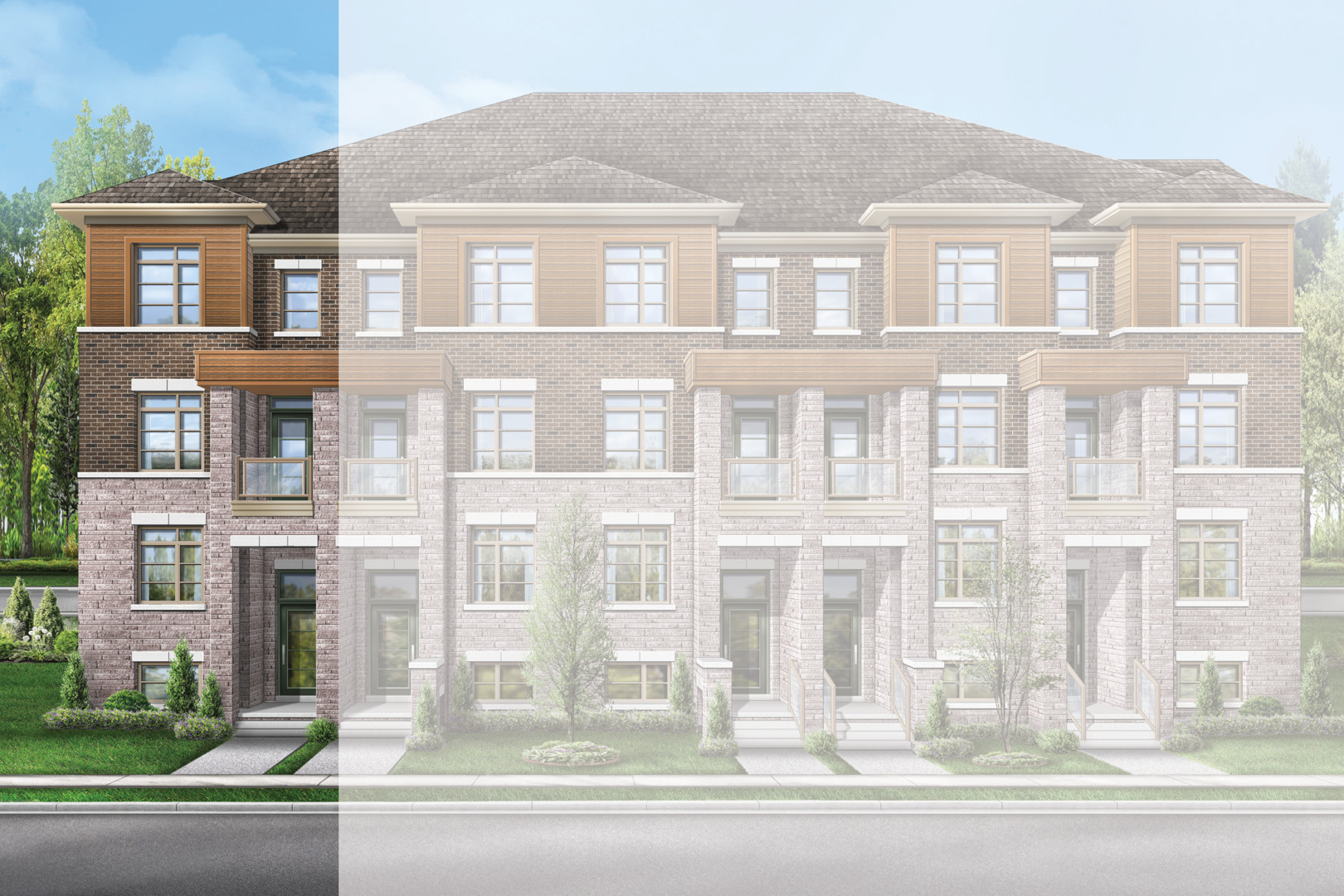 Unity Towns rendering