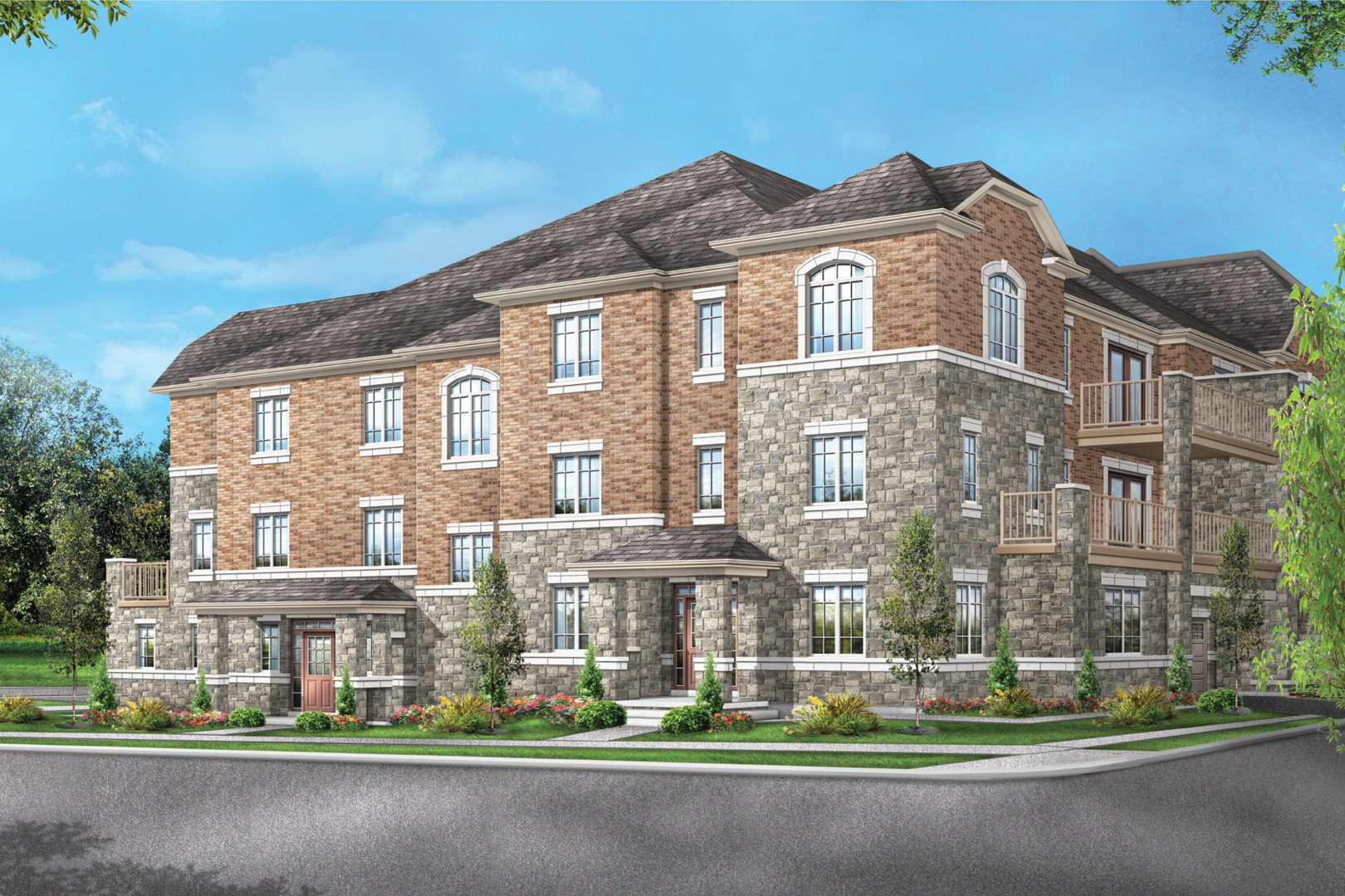 Unity Towns rendering
